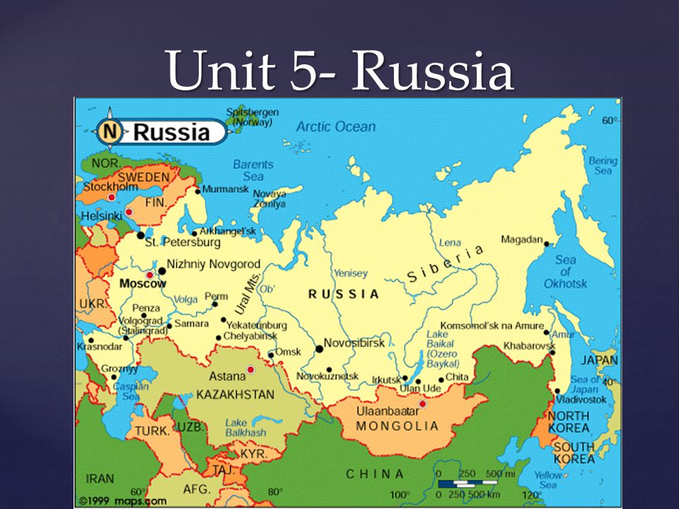 { Unit 5- Russia