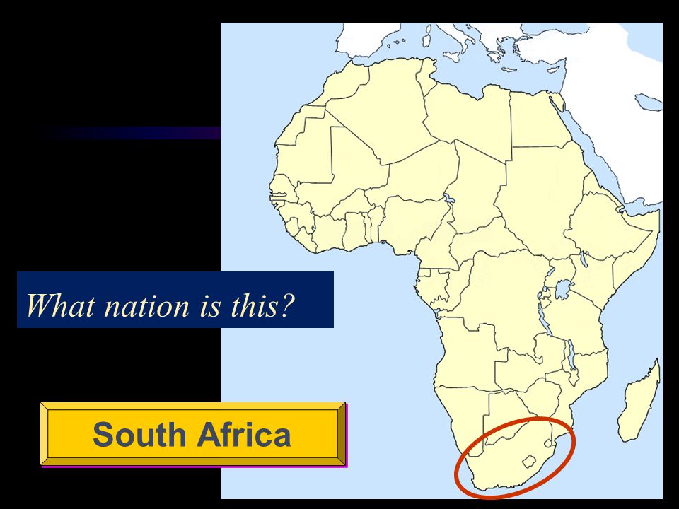 South Africa What nation is this