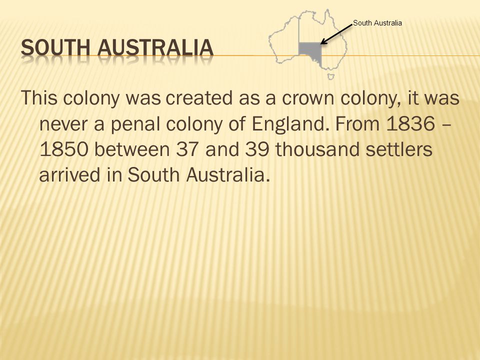 This colony was created as a crown colony, it was never a penal colony of England.