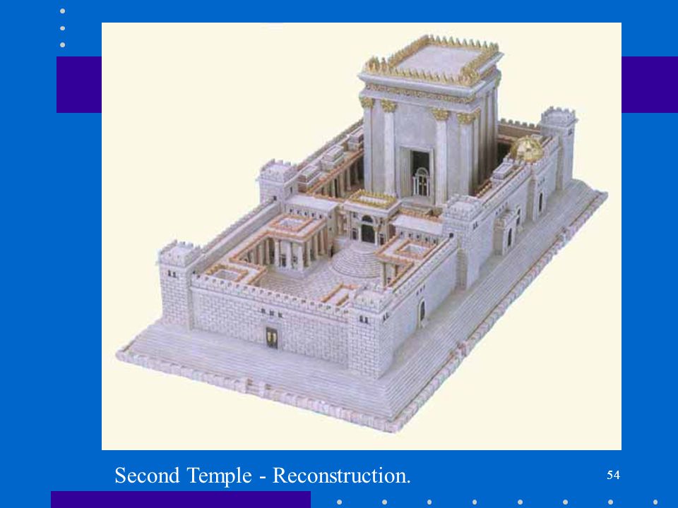 54 Second Temple - Reconstruction.