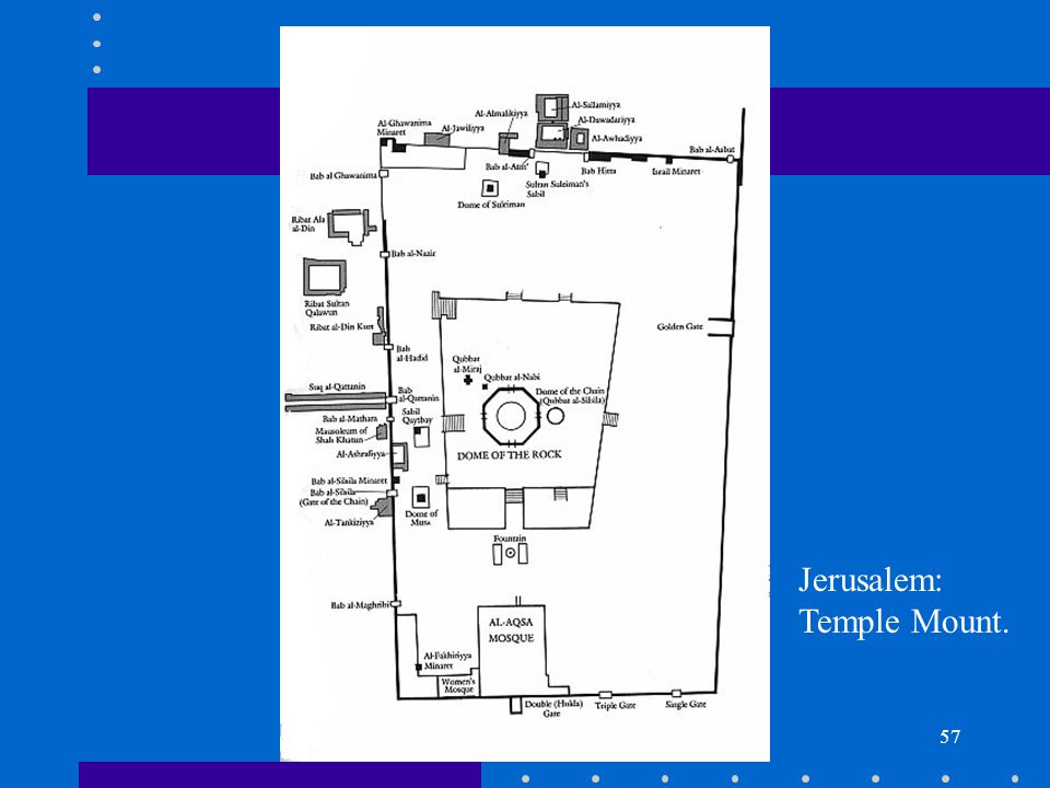 57 Jerusalem: Temple Mount.