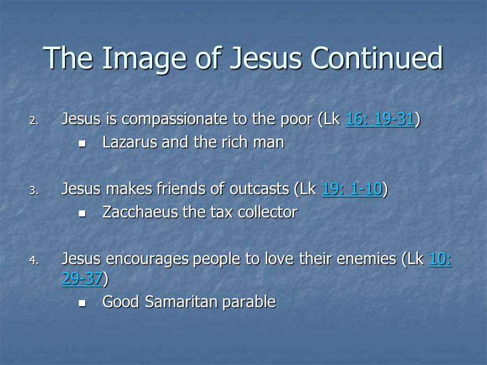 The Image of Jesus Continued 2.