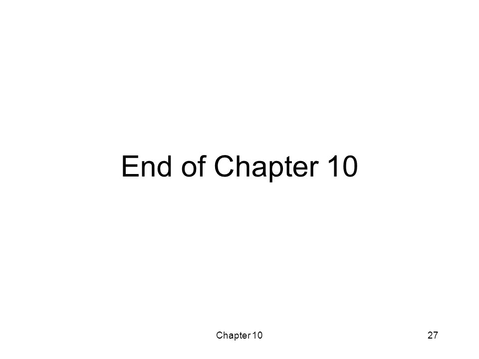 Chapter 1027 End of Chapter 10