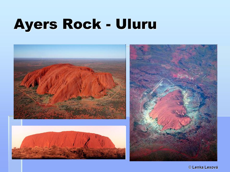 © Lenka Lexová Ayers Rock - Uluru