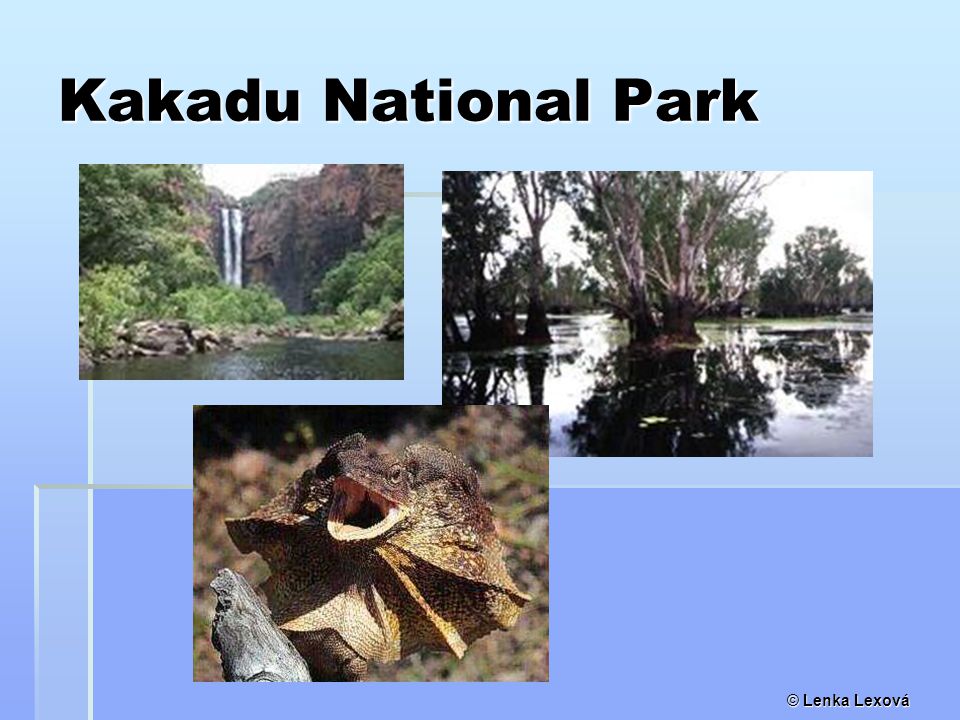 © Lenka Lexová Kakadu National Park