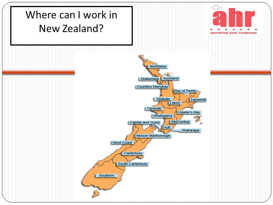 Where can I work in New Zealand