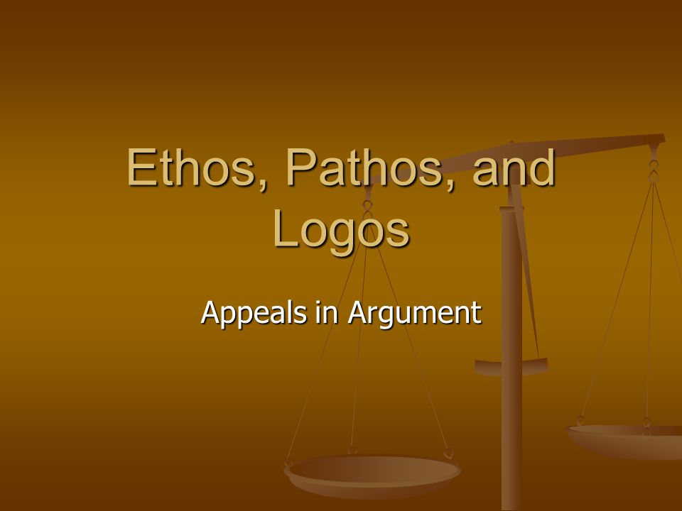 Persuasive Essay Using Ethos Pathos And Logos