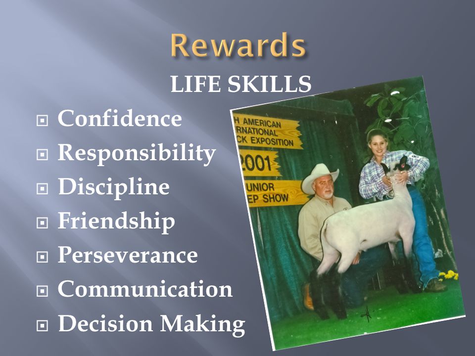 LIFE SKILLS  Confidence  Responsibility  Discipline  Friendship  Perseverance  Communication  Decision Making
