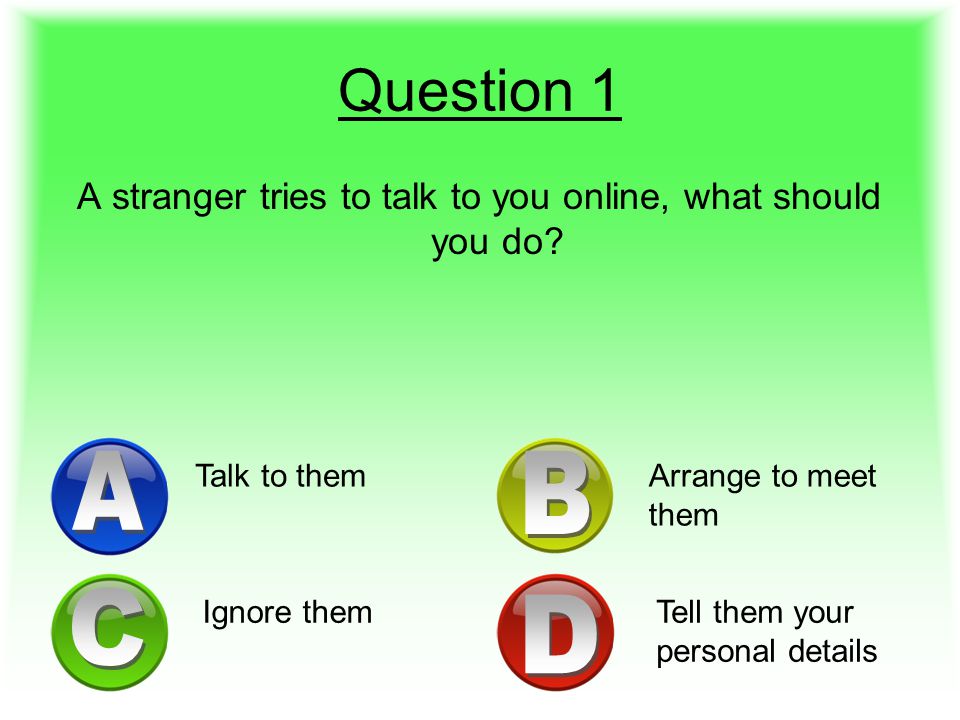 Social Networking Quiz Created by Penygraig Junior School