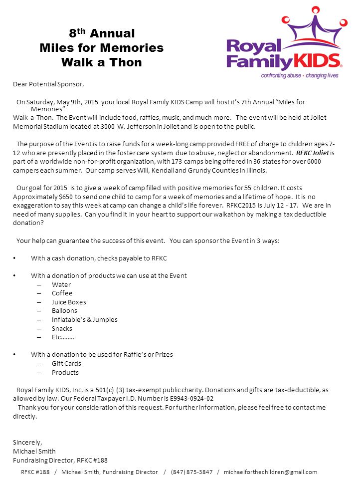walk a thon themes
