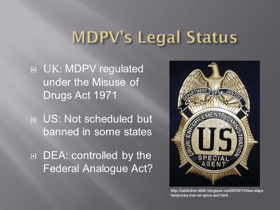 Misuse drugs act 1971