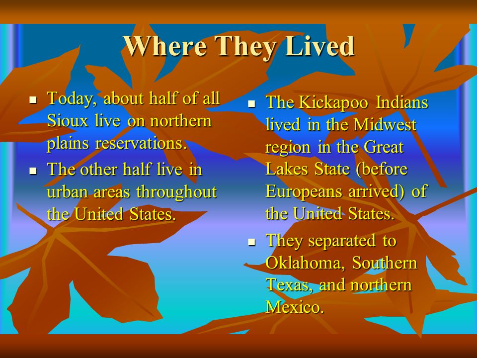 the kickapoo indians the kickapoo indians