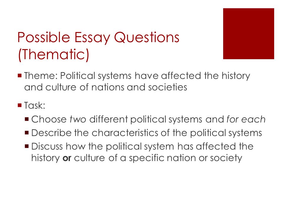 Us history regent essay questions