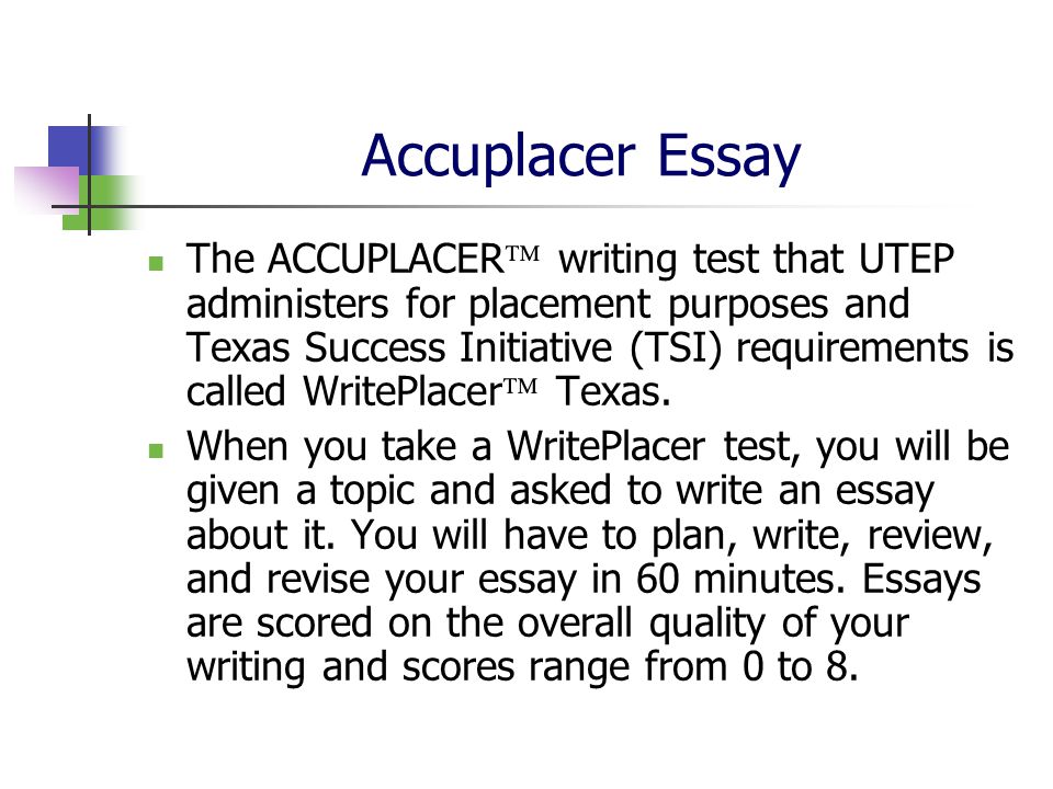 How to write an essay for the literacy test