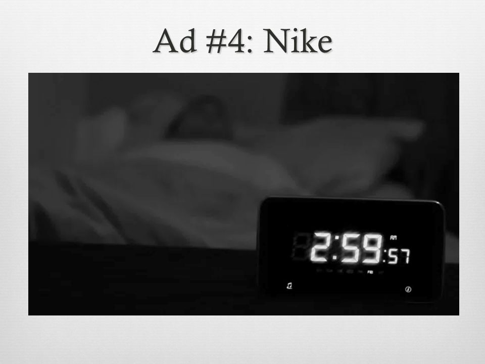 Ad #4: Nike