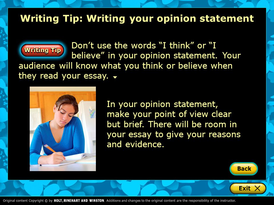 opinion statements essay opinion statements essay