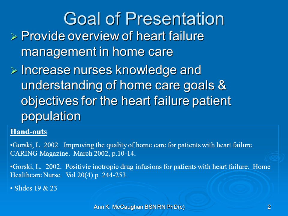 improving heart failure self care management improving heart failure self care management