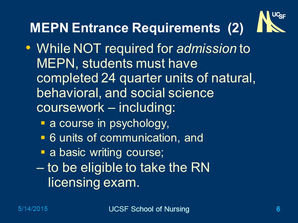 Nursing Entrance Essay