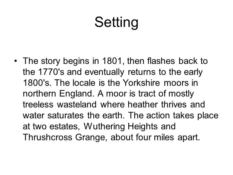 storyline of wuthering heights