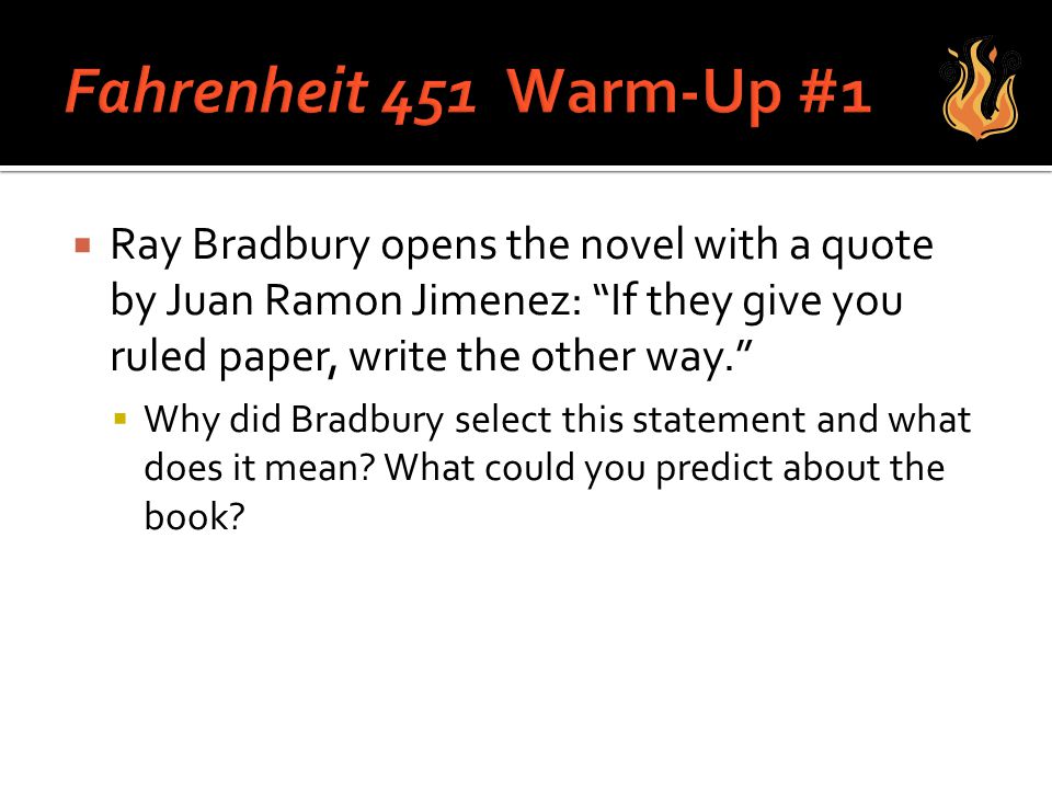 Fahrenheit 451 Research Paper