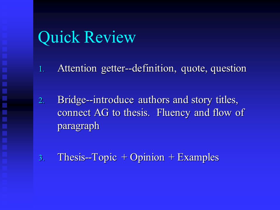 Definitional Essay