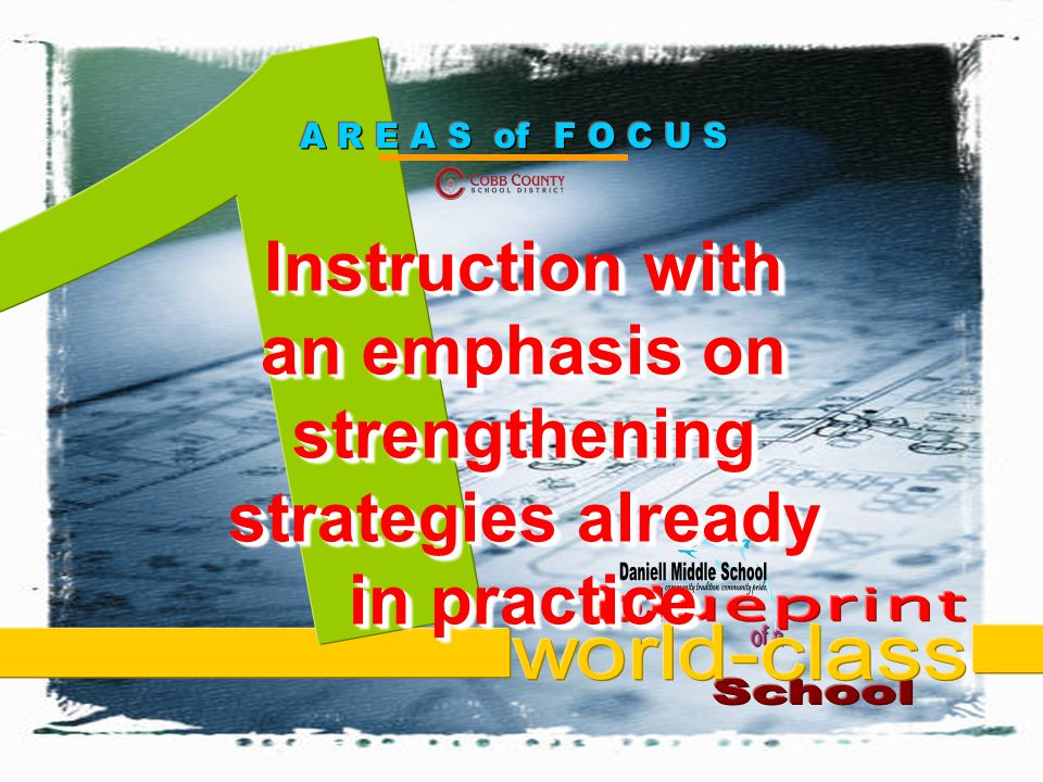 Instruction with an emphasis on strengthening strategies already in practice