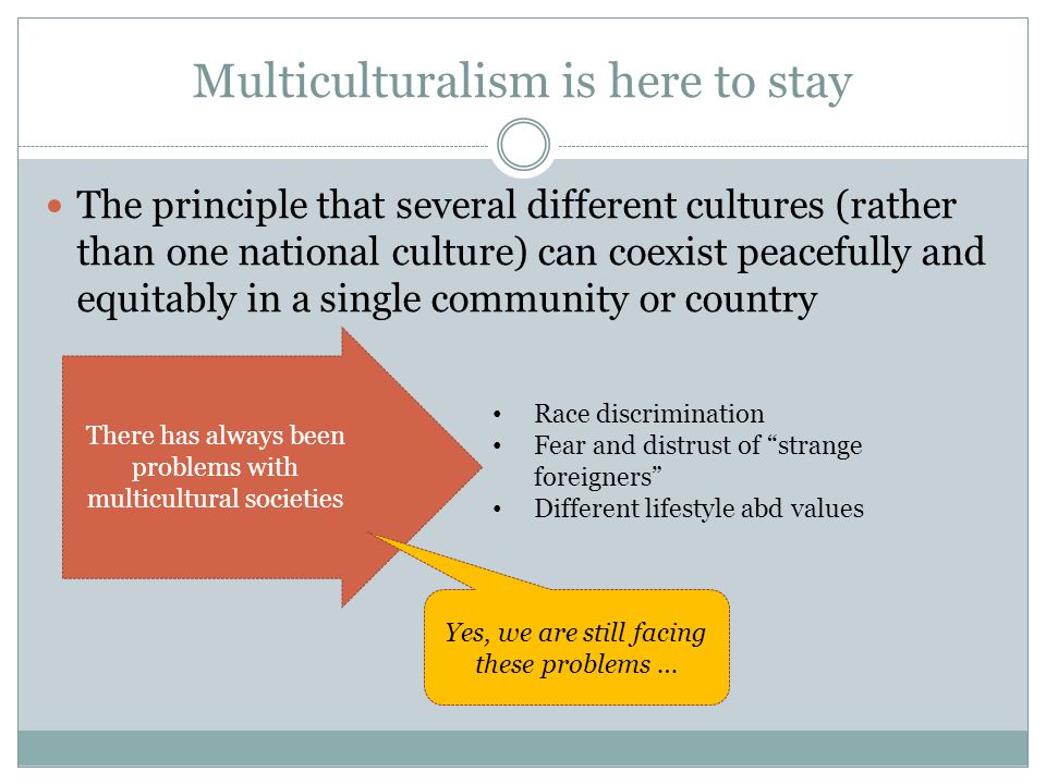 different peoples, one world historic and immigrati