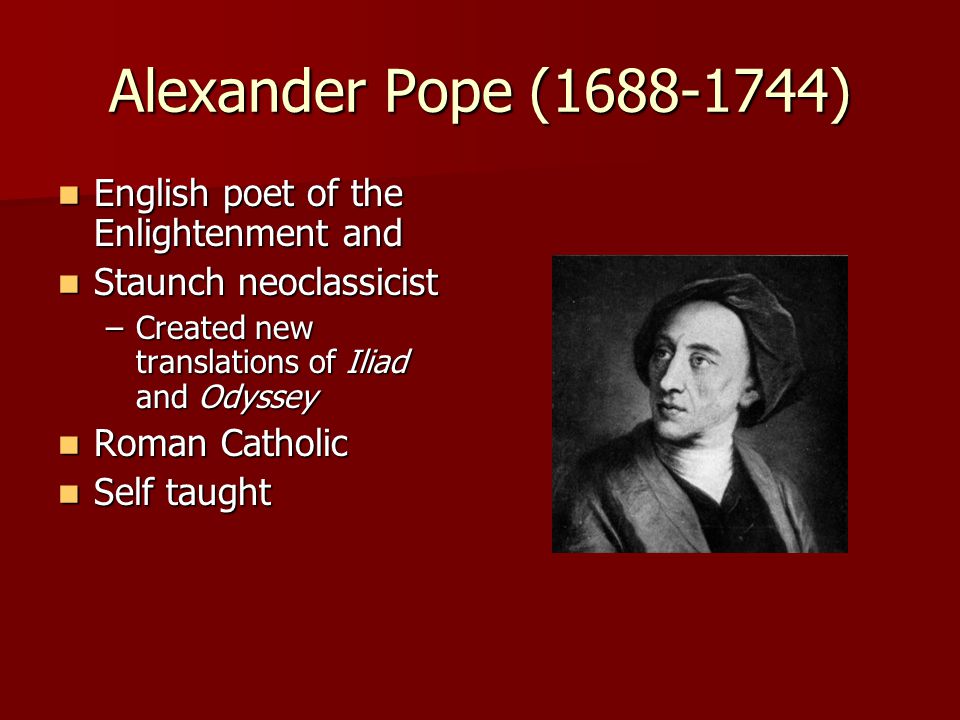 An essay on man by alexander pope poem