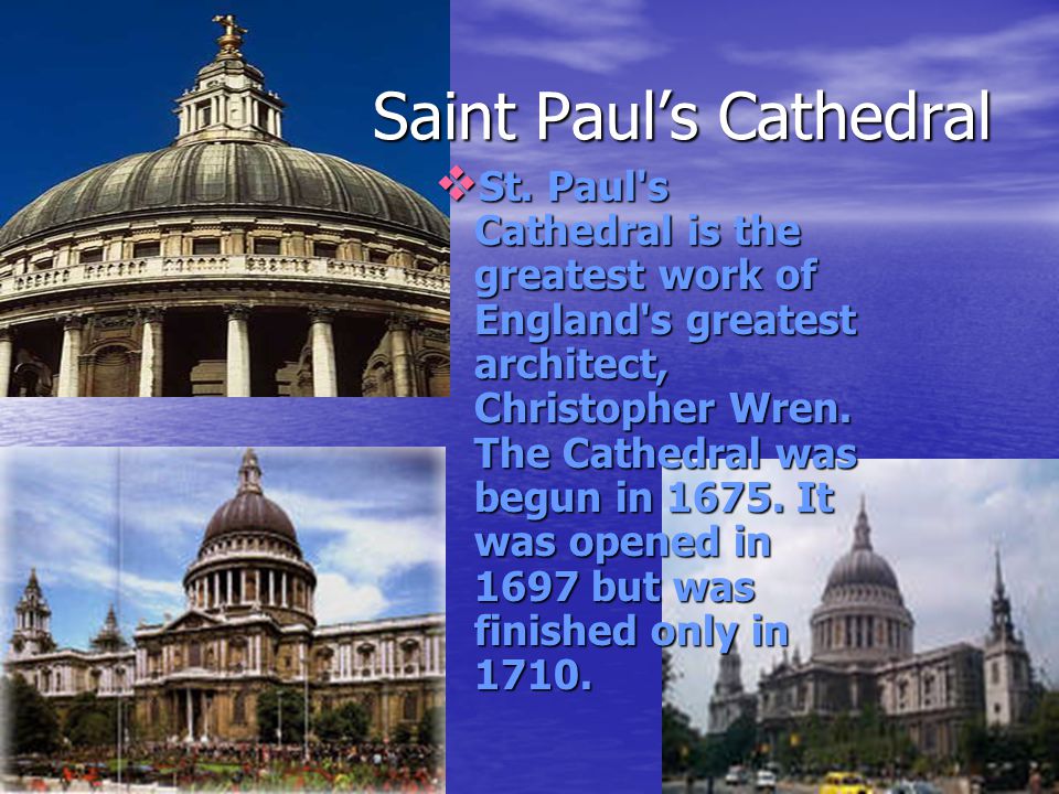 Saint Paul’s Cathedral  St.