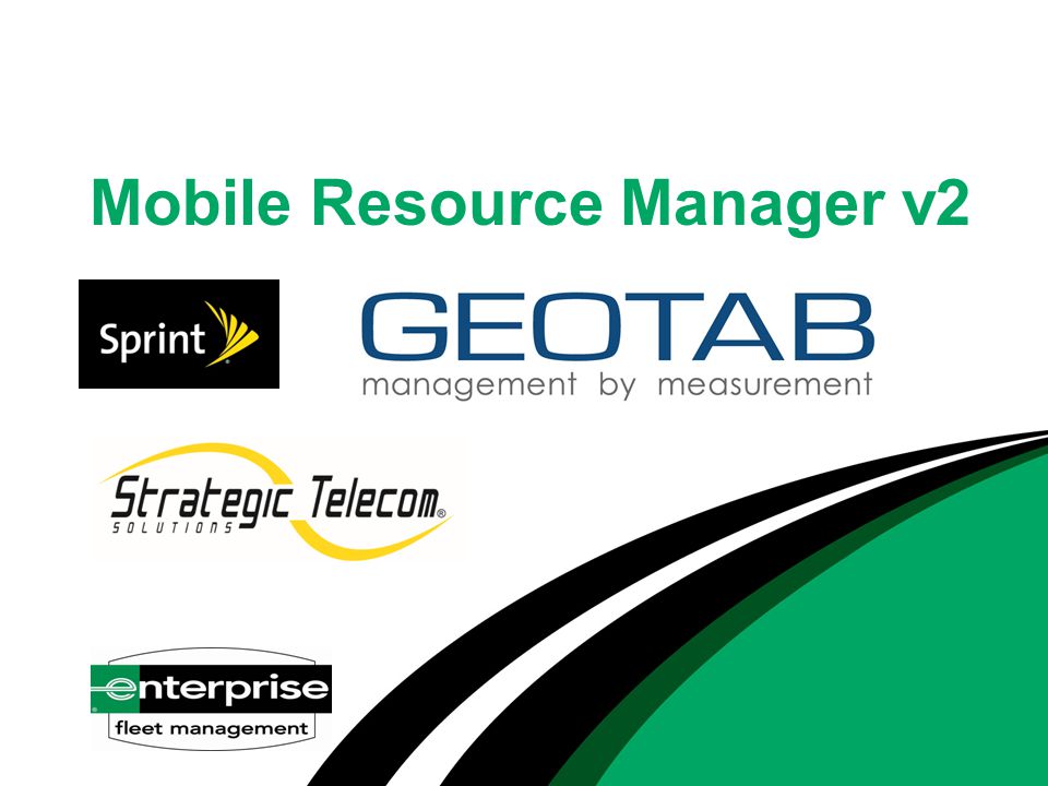 Mobile Resource Manager v2