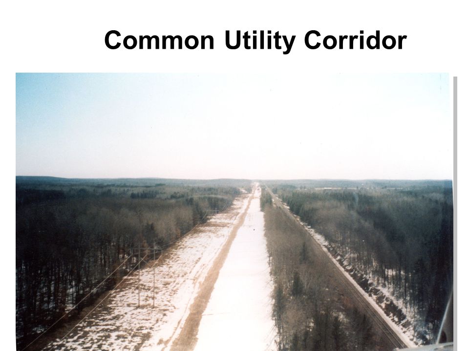 Common Utility Corridor