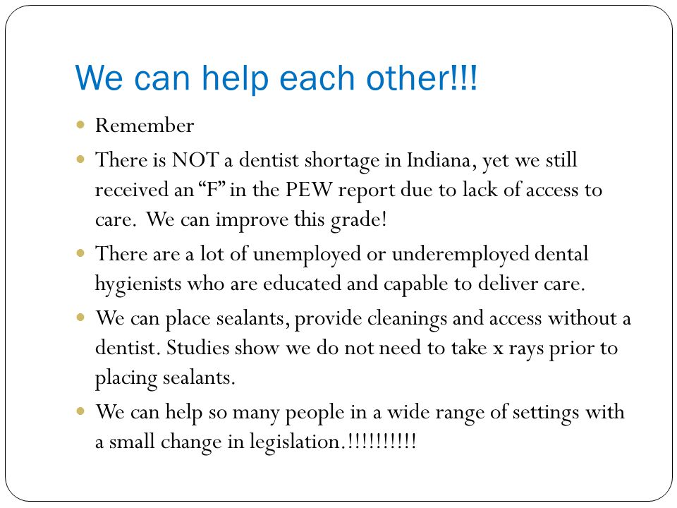 We can help each other!!.
