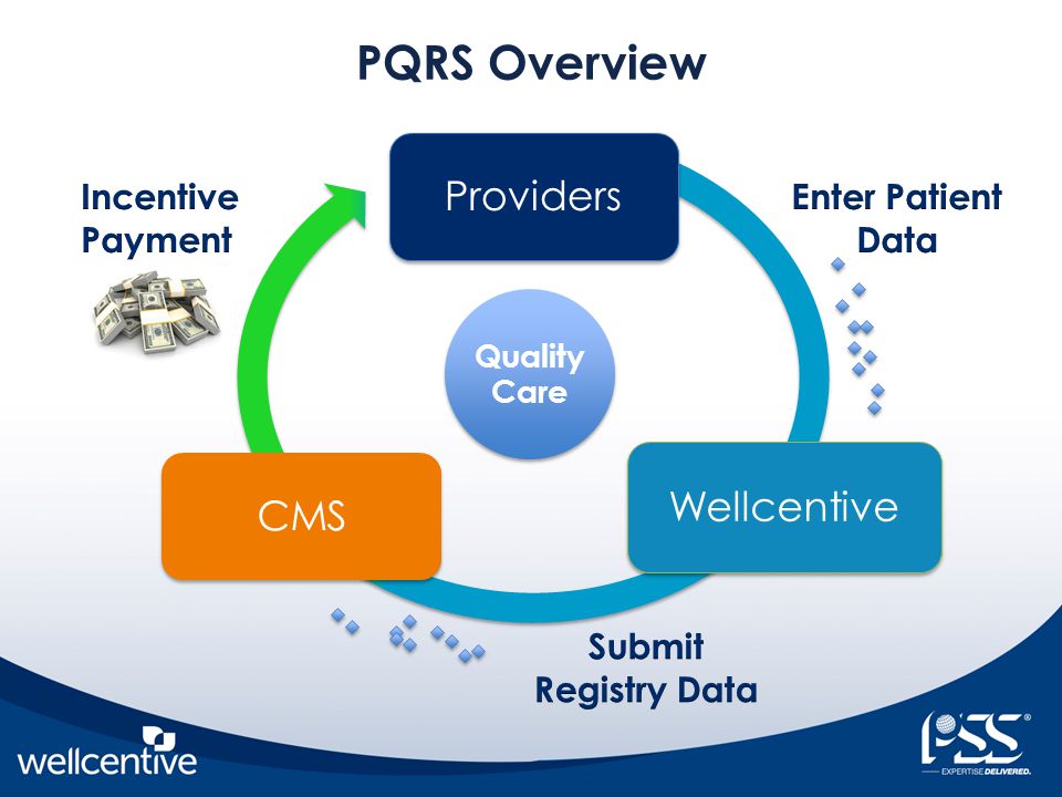 PQRS Overview Providers Wellcentive CMS Quality Care