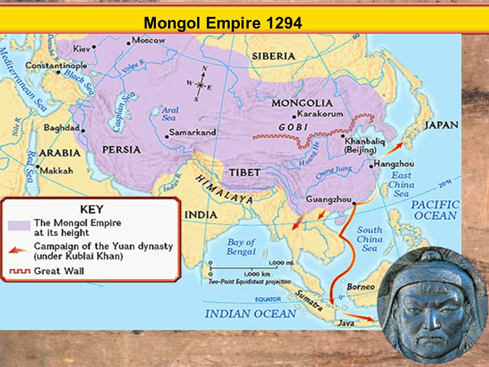 Mongol Empire 1294