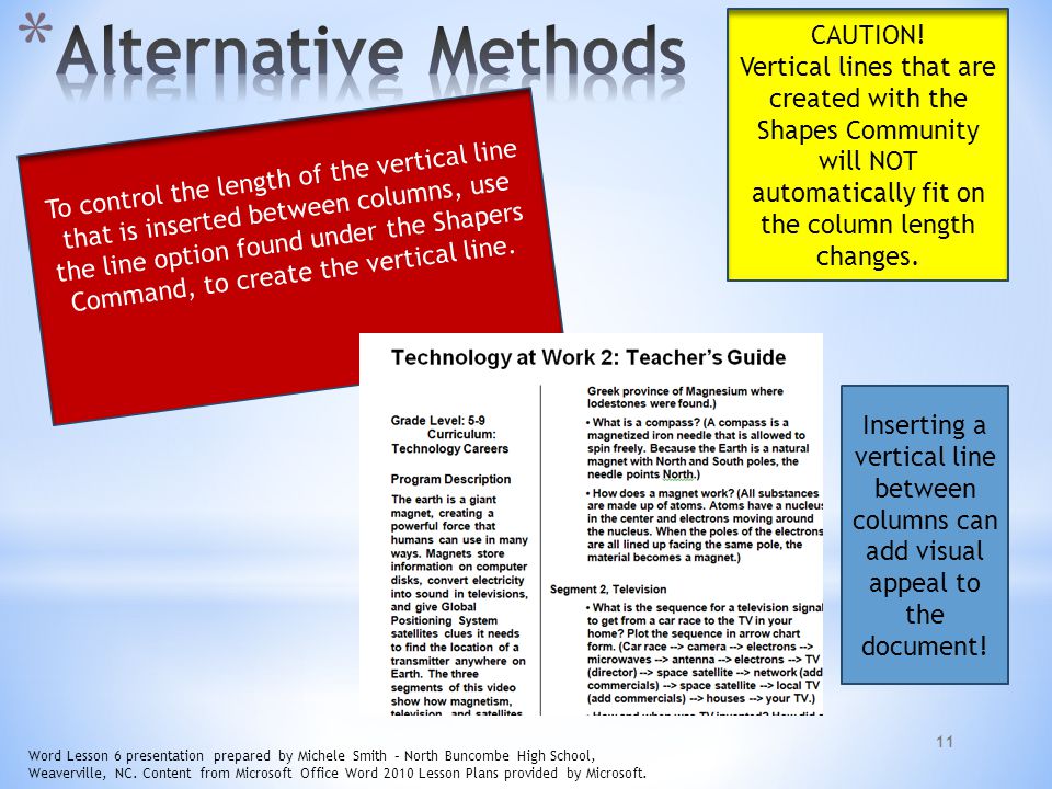 microsoft word lesson plans for high school