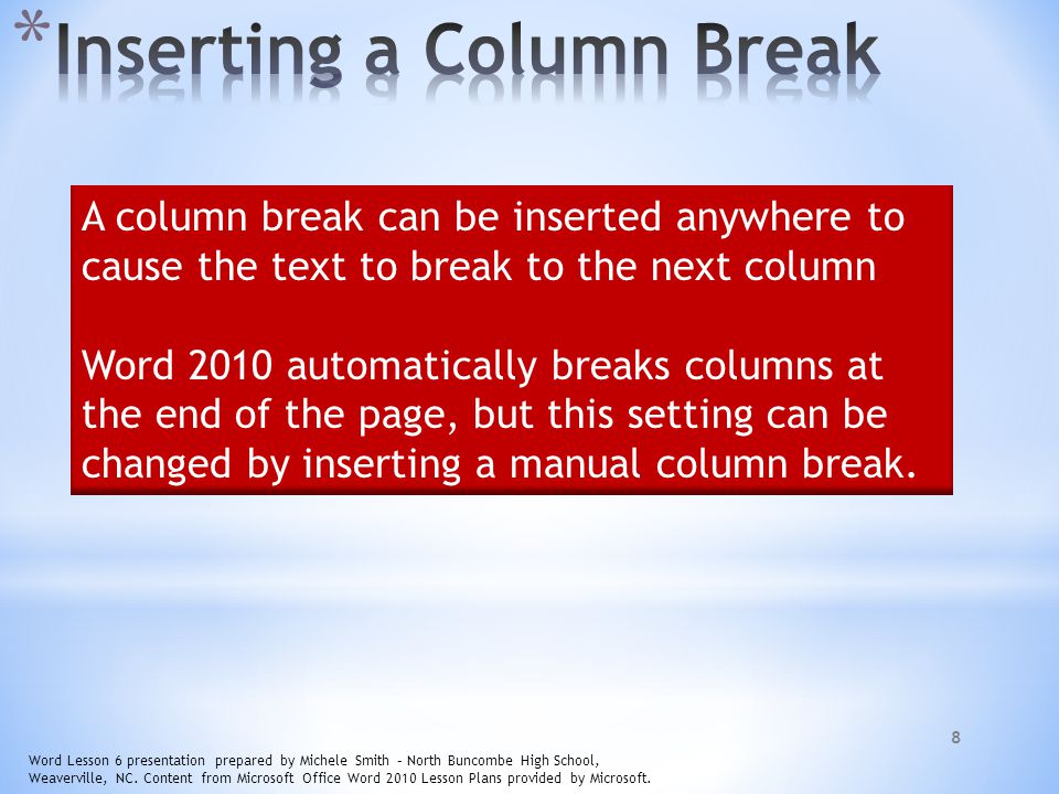 microsoft word lesson plans for high school