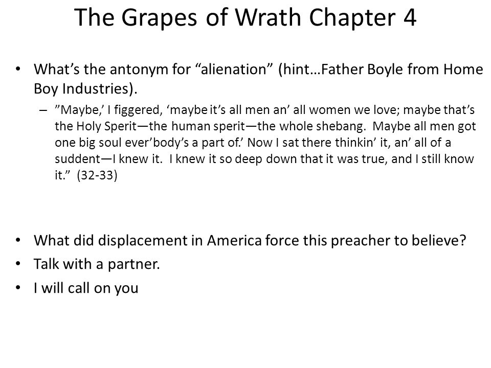 Grapes of wrath essay