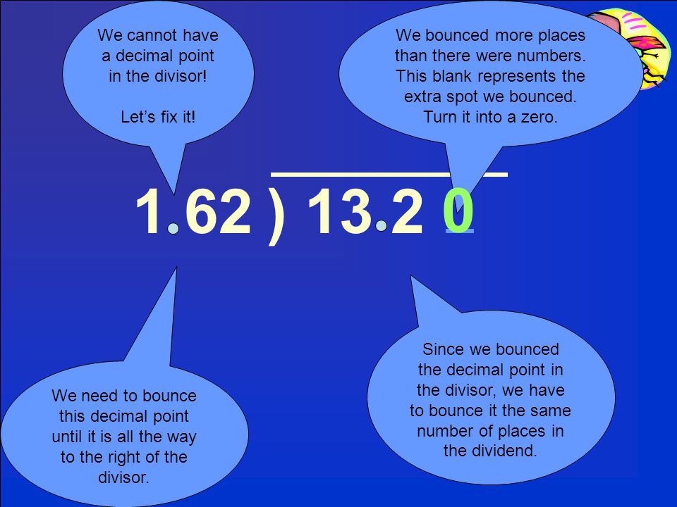 we bounced more places than there were numbers.