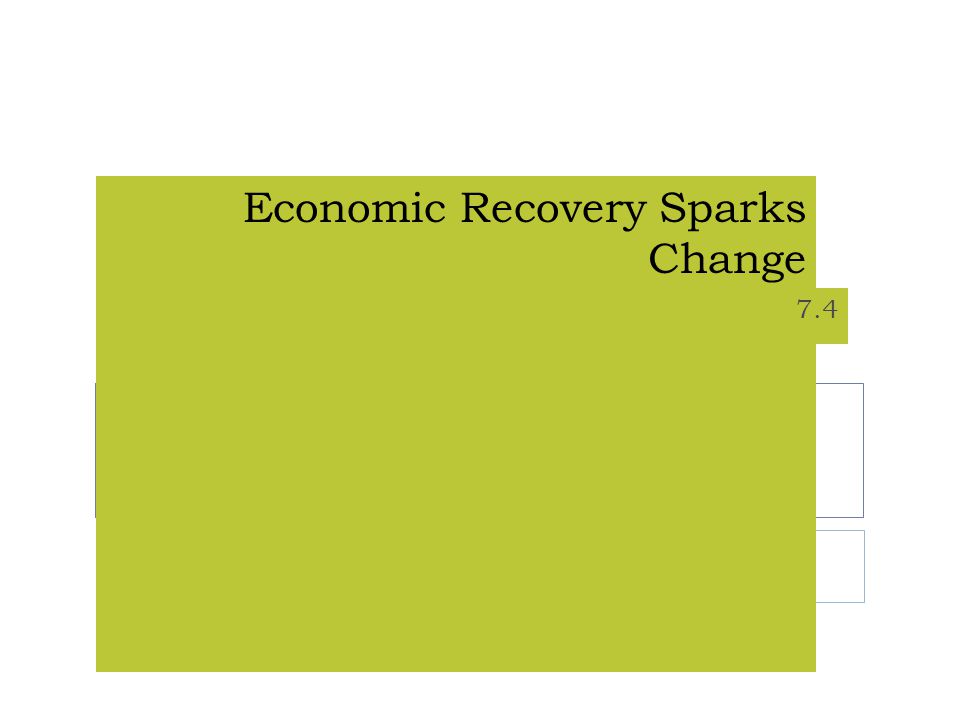 Economic Recovery Sparks Change 7.4