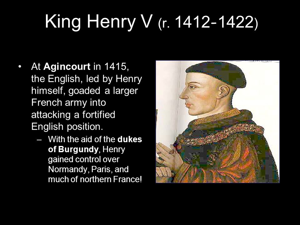 King Henry V (r.