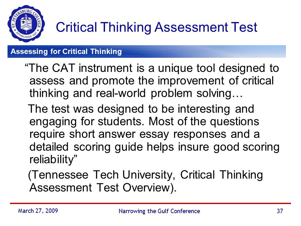 short answer and critical thinking essay The differences between a short essay and a short answer: your instructor’s expectations short essay short answer audience someone who has not even seen/read the assigned materials someone who assigned the reading materials and knows the information at. short answer and critical thinking essay The differences between a short essay and a short answer: your instructor’s expectations short essay short answer audience someone who has not even seen/read the assigned materials someone who assigned the reading materials and knows the information at.