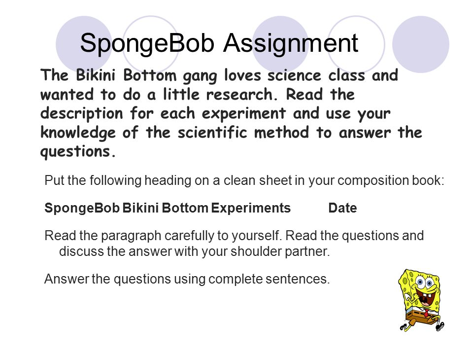 Printables Spongebob Science Worksheet independent variable worksheet spongebob intrepidpath answer the following question in your science journal
