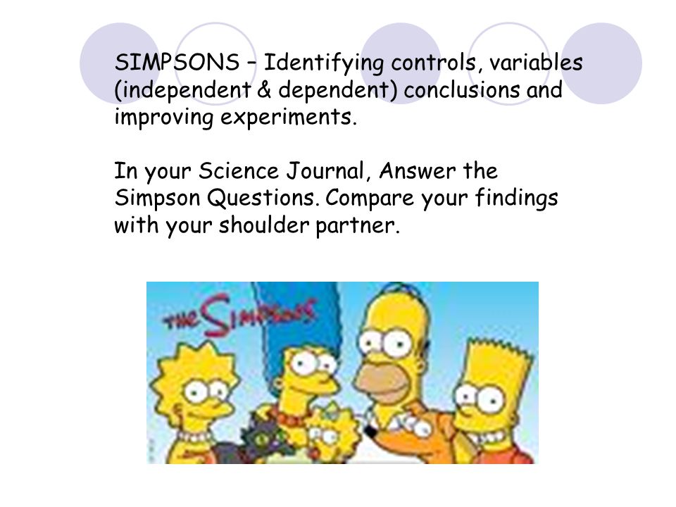 Simpsons Variables Worksheet Answers Pumacn Com Identifying Independent And Dependent Variables Worksheet Pheapp Variable Studioxcess Pictures