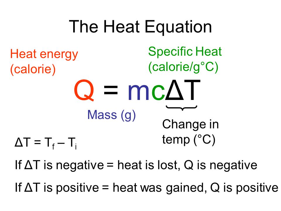 Equation Of Heat Energy Talkchannels Equation For Temperature Change Talkchannels
