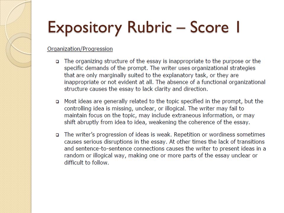 tok essay rubric
