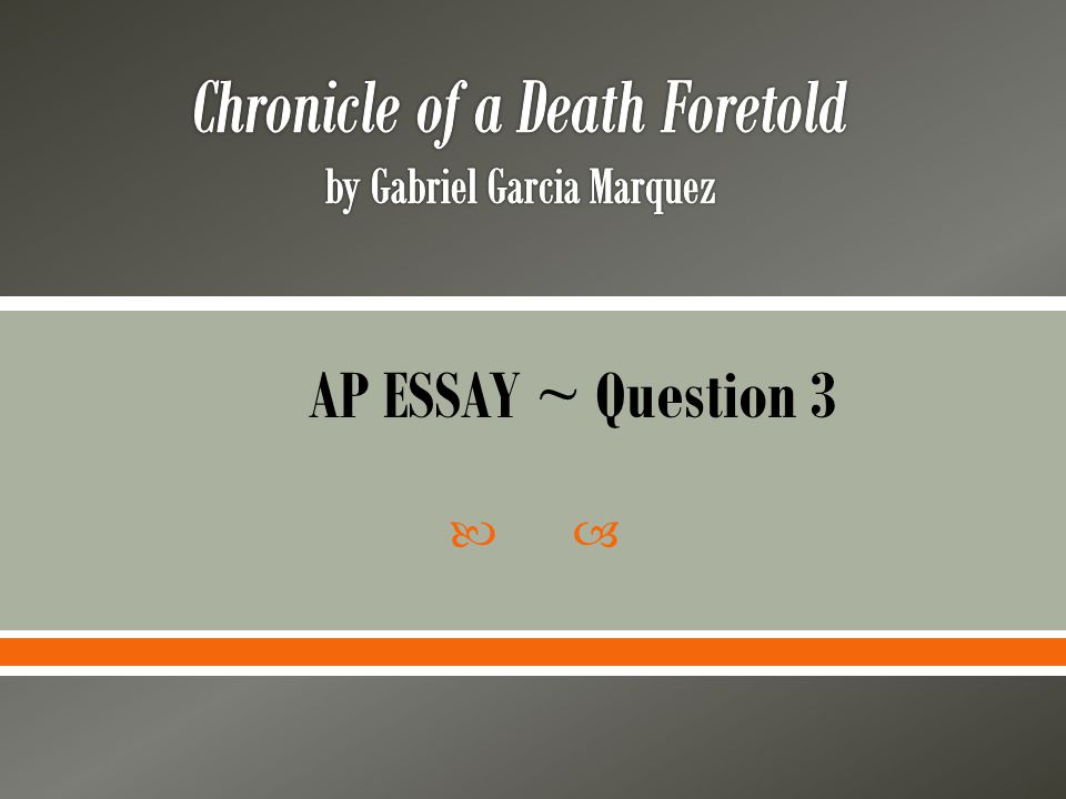  AP ESSAY ~ Question 3