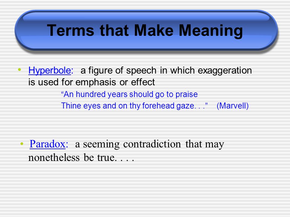 poetic terminology poetic terminology