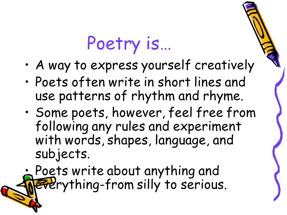 how to write poetry how to write poetry