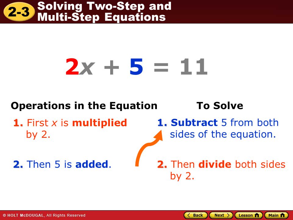 Multi Step Equations Quiz Talkchannels 2 3 Solving Two Step And Multi Equations Warm Up