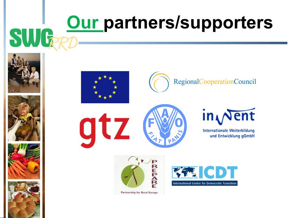 Our partners/supporters
